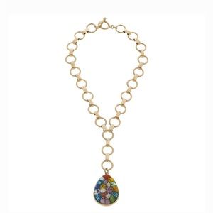 Millefiori necklace set